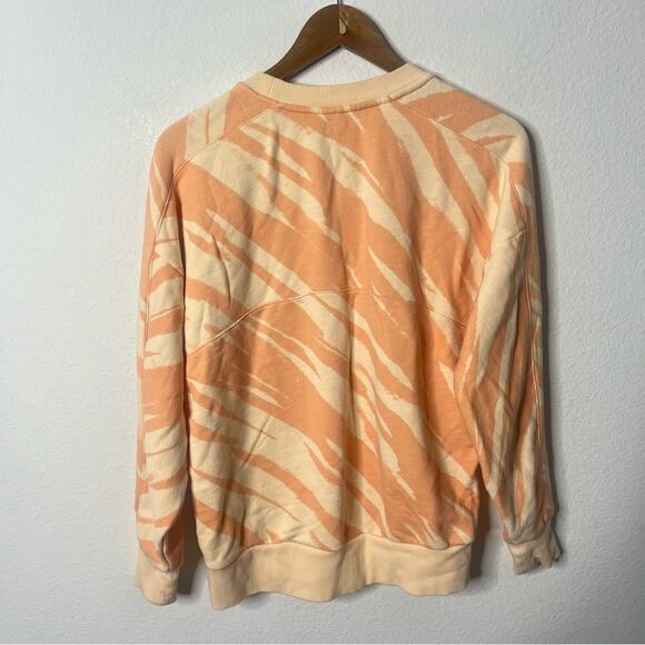 Sweaty Betty London Essentials Sweatshirt Orange Peach Tie Dye Printed Womens S - Picture 6 of 6